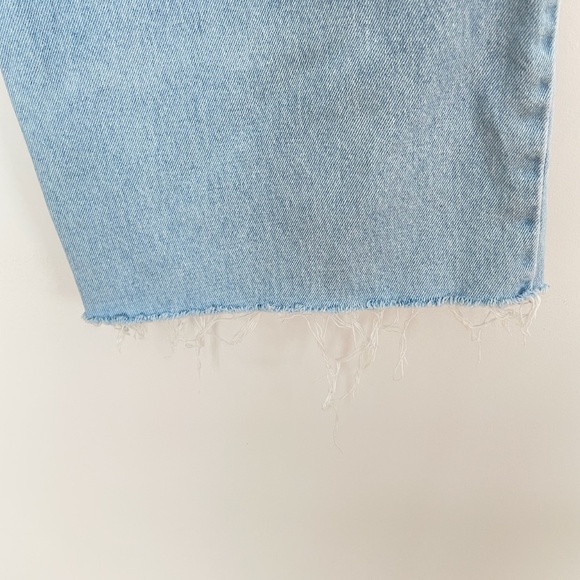 Blue Wide Leg Women High Rise Jeans Size  46 = US 14 or 16 - Picture 6 of 9